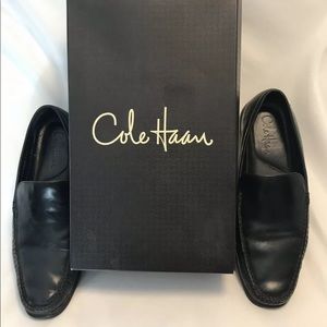 COLE HAAN Air Holden Black Calf Size 10W Loafers